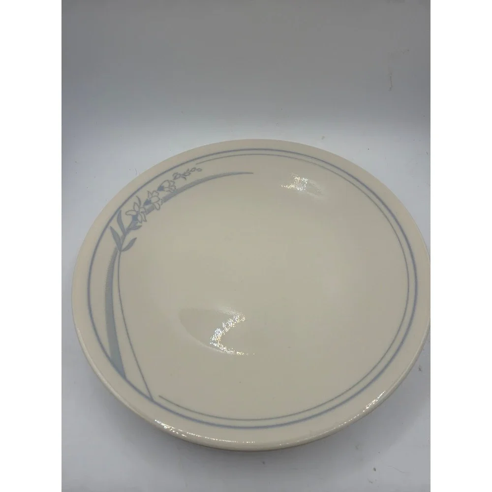 4 Vintage Corelle Blue Lily Plates 6.75